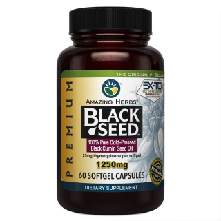 Black Seed Oil 1250mg 60SG
